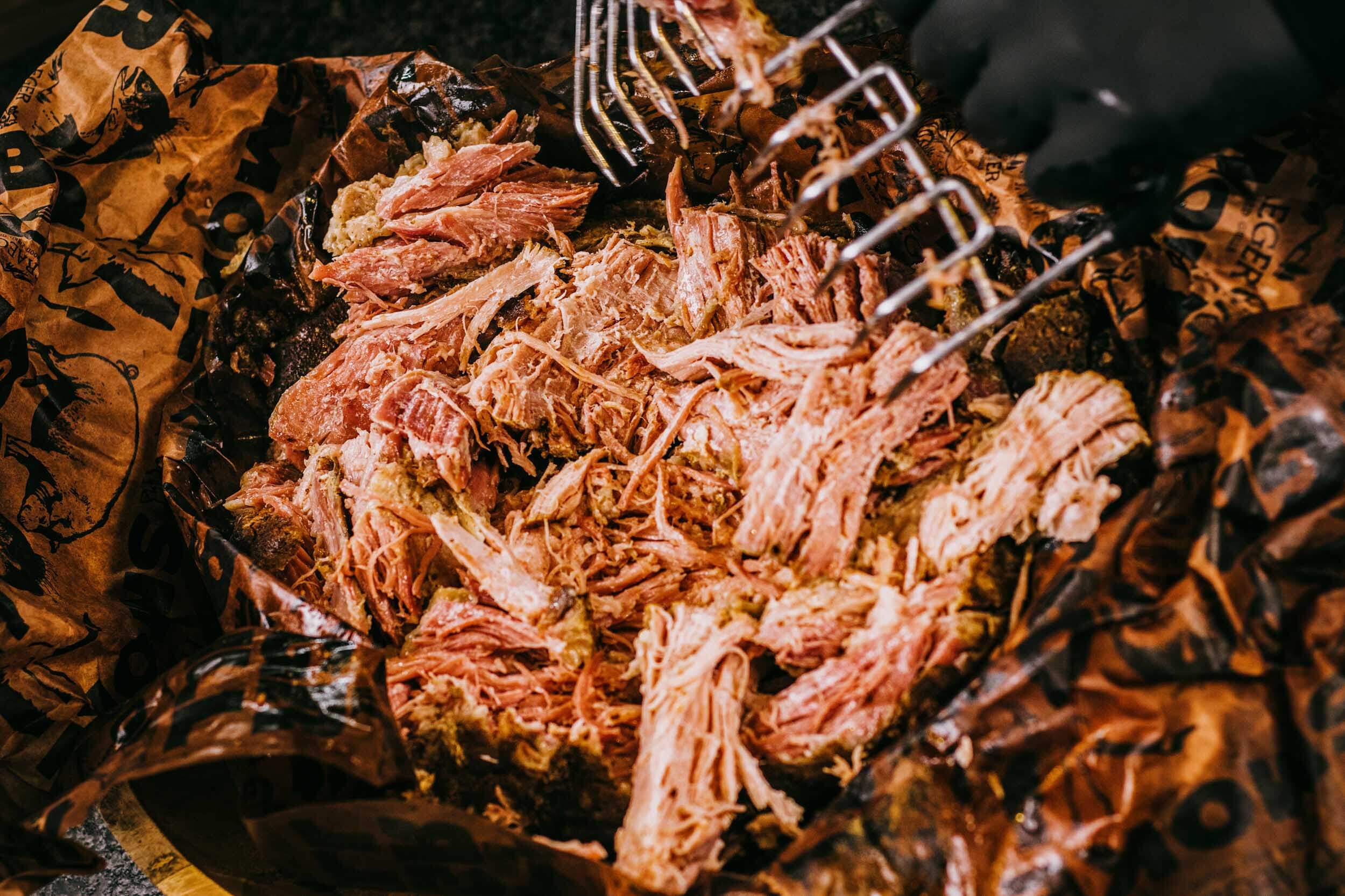 Pulled pork bbq recept