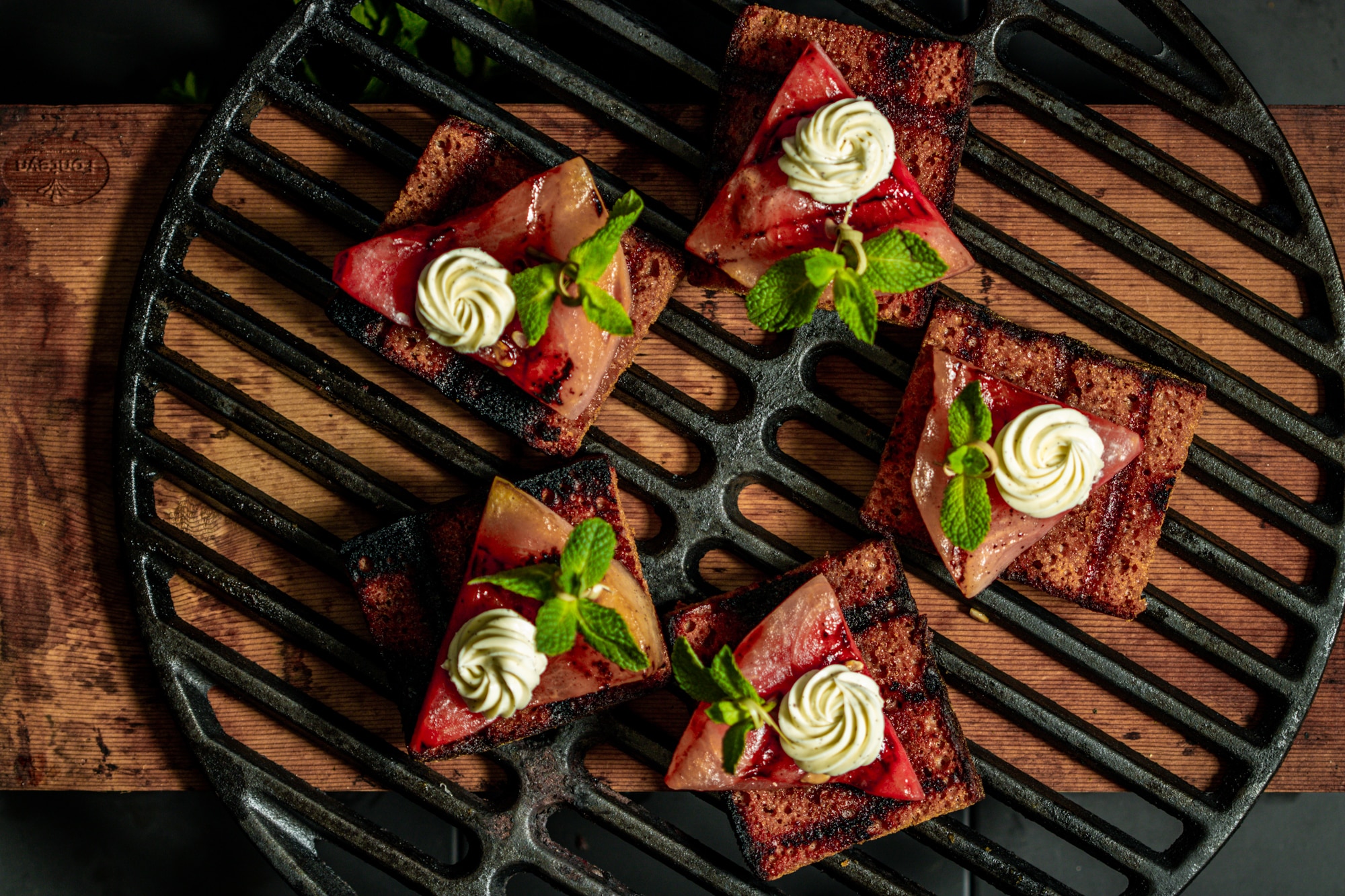 Watermelon on the BBQ recipe - Grate Goods