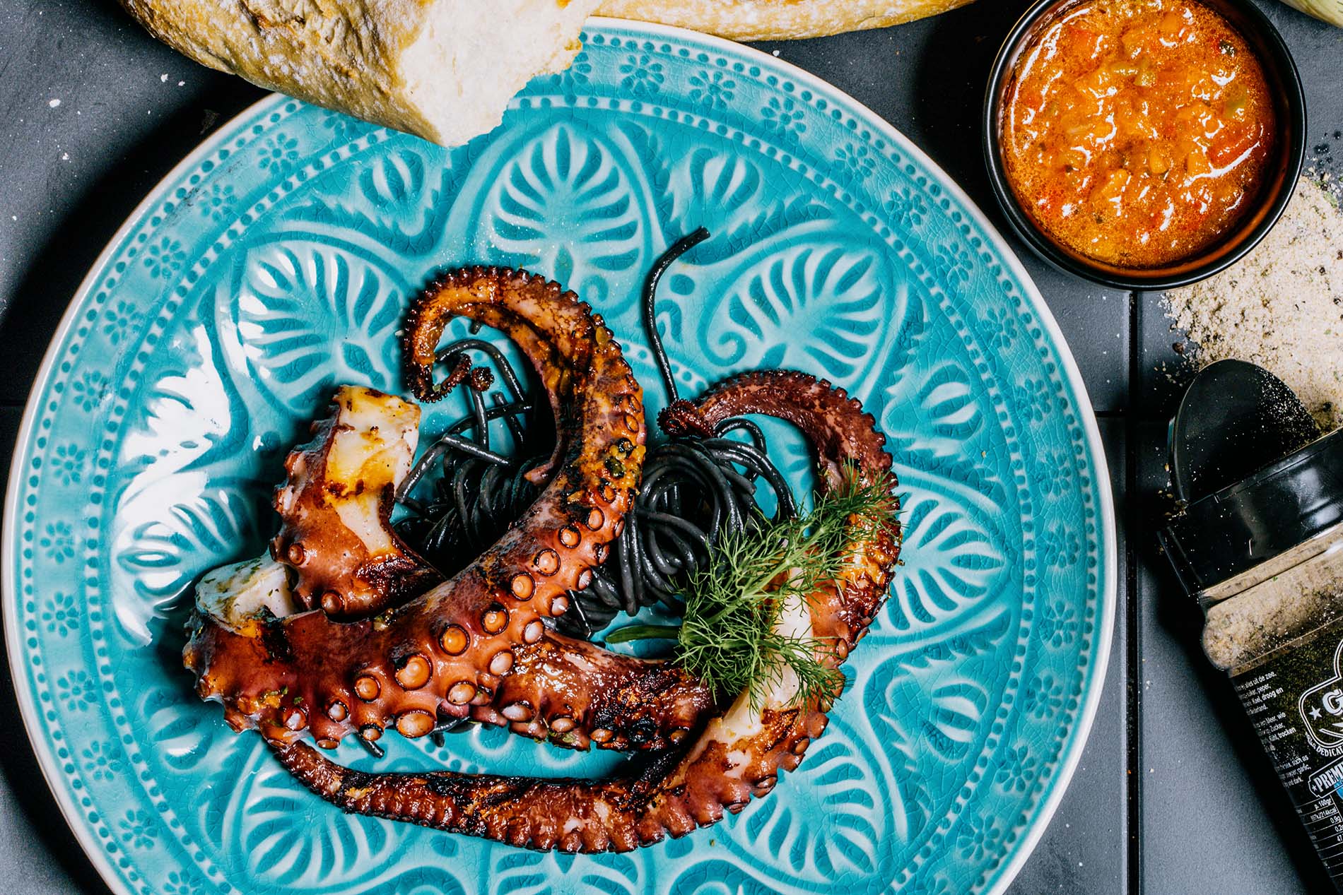 BBQ octopus recipe - Grate Goods